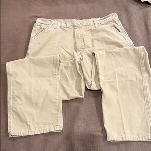 Wrangler Men's Khaki Carpenter Pants